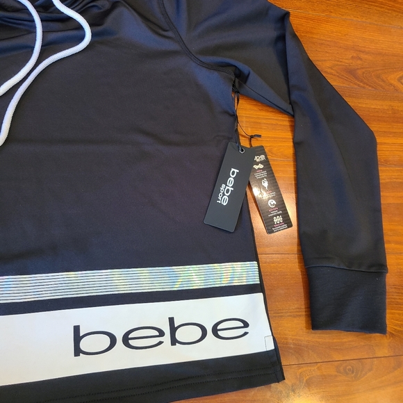 Bebe Sports Long Sleeve Hoodie Large - Picture 4 of 7